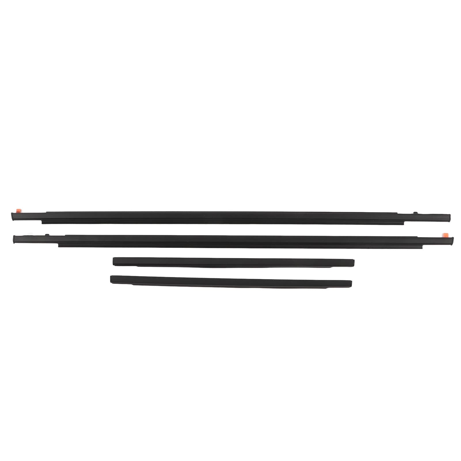 Auto Porta Finestra Modanatura Trim Esterno Anteriore Lunotto Posteriore Cintura di Tenuta Guarnizione di Ricambio per Toyota FJ Cruiser 2007-2014