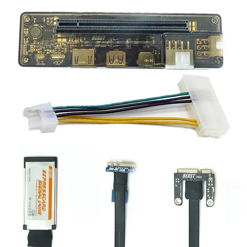 PCI-E EXP GDC External Laptop Video Card Dock Graphics Card Laptop Docking Station Mini PCI-E / NGFF / Expresscard Interface