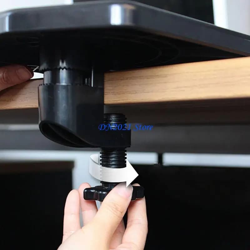 F3KE Tavolo agganciabile Scrivania Bracciolo supporto Utility Bracciolo Mouse Antiscivolo Pad Sedia Extender Mano Spalla 1pc