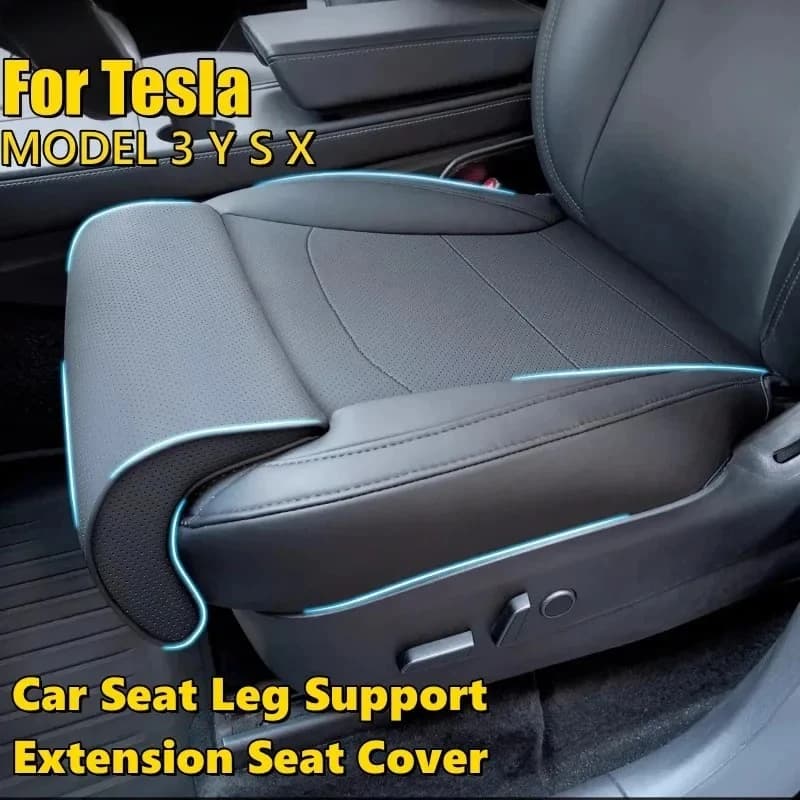 For Tesla Model 3 YSX New Y Juniper Leg Support Extension Memory Foam Extender Bearing Interior Car Accessories