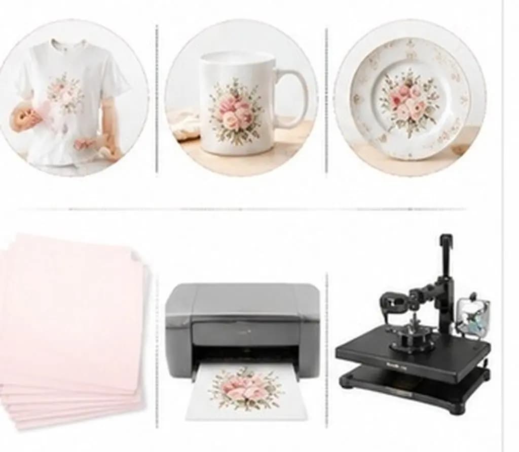 30Pcs Heat Transfer Paper Bulk A4 Sublimation Transfer Paper for T Shirts Hoodies Sweatshirts on DIY Gift