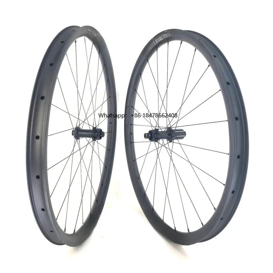 Ruota SoarRocs 40mm Wide Gravel 700C in carbonio per bici da strada RDX3540 Clincher Tubeless compatibile con mozzo Ratchet Center Lock