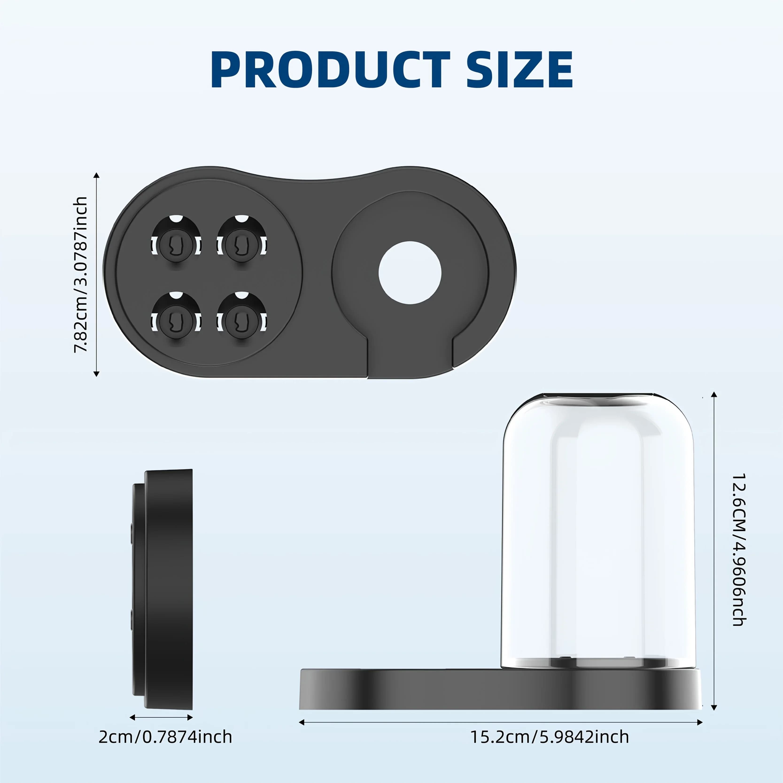1 piece electric toothbrush holder, for IO/EB series, IO/EB series induction charger, IO/EB series head positioning