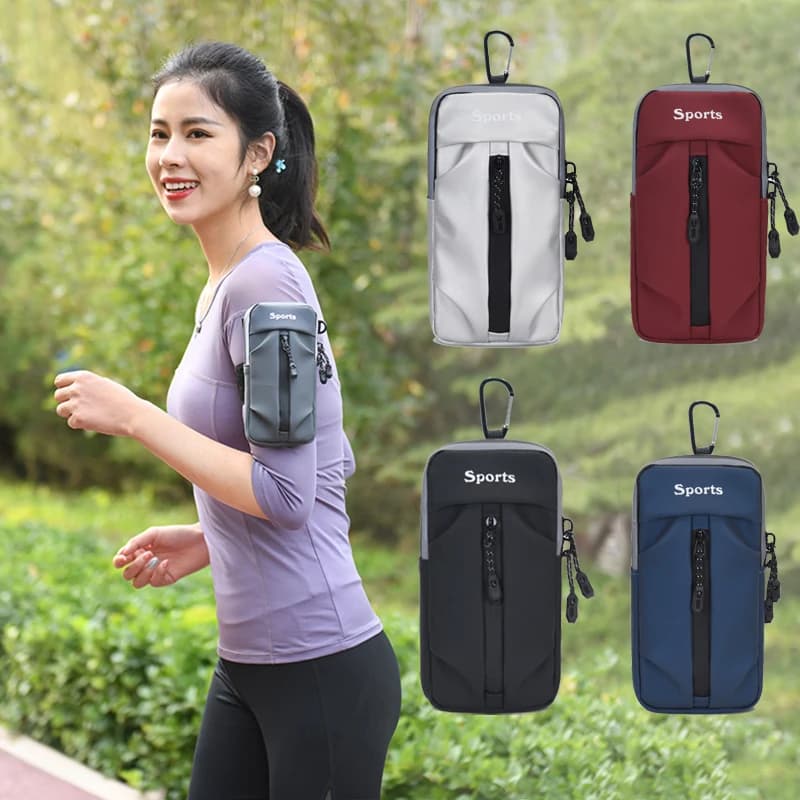 Women's Sports Arm Bag for Running, Men's Waist Bag for Gym, Arm Sports Case, Life Carrier for Phone, Arm Band
