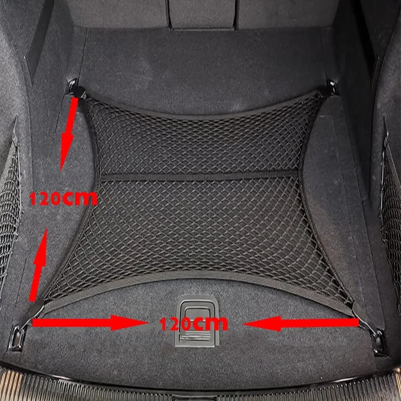Original trunk net bag luggage storage net sundries net for Audi A1 A3 A4L A5 A6L Q3 Q5 Q7 Rear Cargo Trunk Storage Net Holder