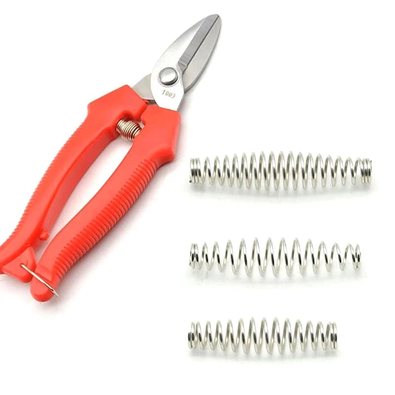 3 piece high quality pruning shears Spring accessories Spare springs for durable stainless steel shears