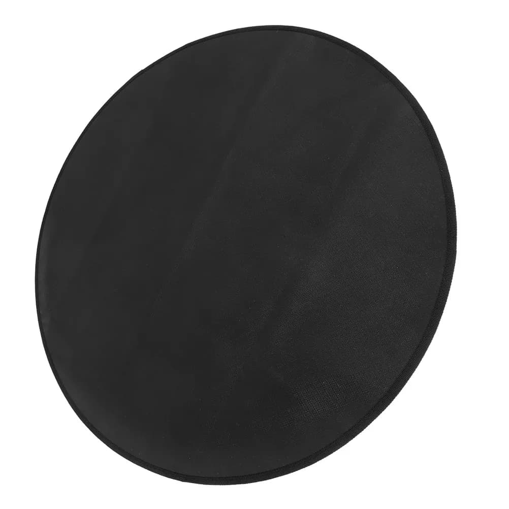 24 Inch Round Heat Resistant Fireproof Mat for Outdoor Bbq Grill Fire Pit Deck Protection Camping Barbecue Pad Flame Retardant