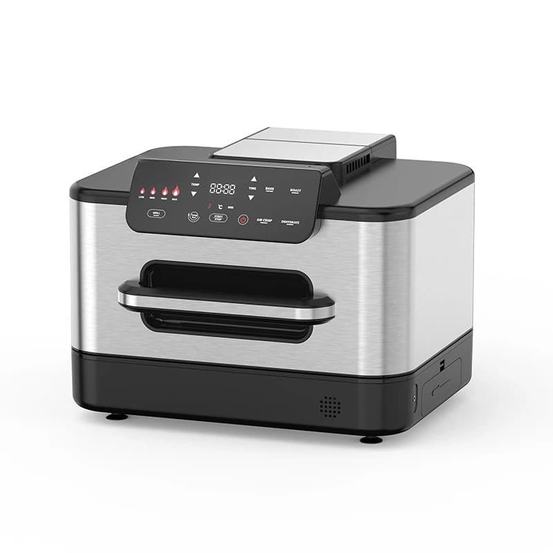 8L no-flip, multi-functional smart, household electric fryer, integrated oven, large-capacity air fryer