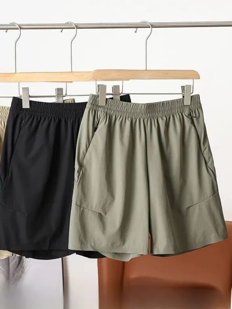 Lu Series Substitute Quick Dry Elastic Men's Outdoor Shorts Breathable Moisture Wicking Summer New Arrival Fashionable Shorts