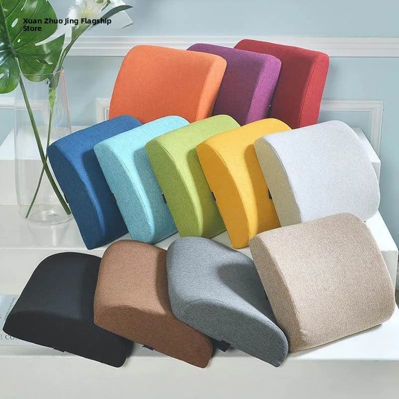 Cuscino di supporto lombare in memory foam, cuscino per la schiena per auto e ufficio, cuscino a forma di U, cuscino per donne in gravidanza, cuscino a forma di cuore