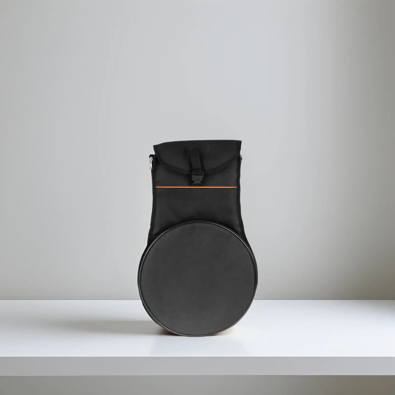 Zaino Portatile Robusto per Pad da Batteria con Scomparto Integrato per Pad, Porta Bacchette e Supporto per Rullante - Tutto in Uno