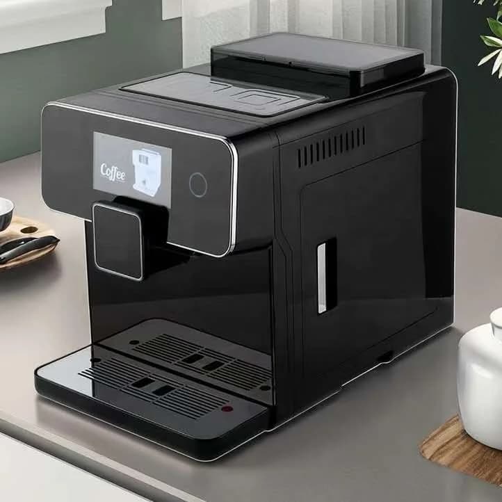 Italian Professional Expresso Commercial Fully Automatic Espresso Coffee Machine Maker with Grinder