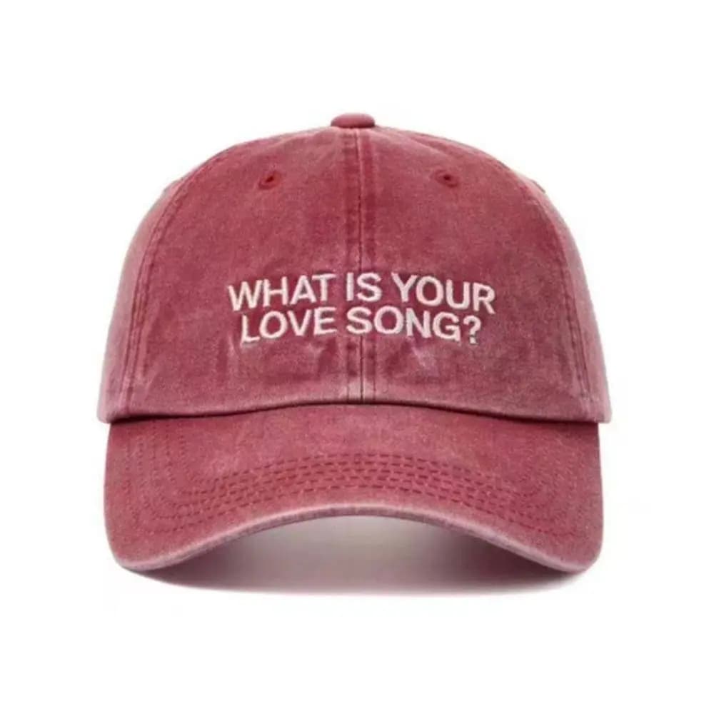 Cappellino da baseball in cotone lavato Kpop 3 Styles con stampa effetto distressed, cappello in denim morbido con stampa Keep Swimming per uomo e donna