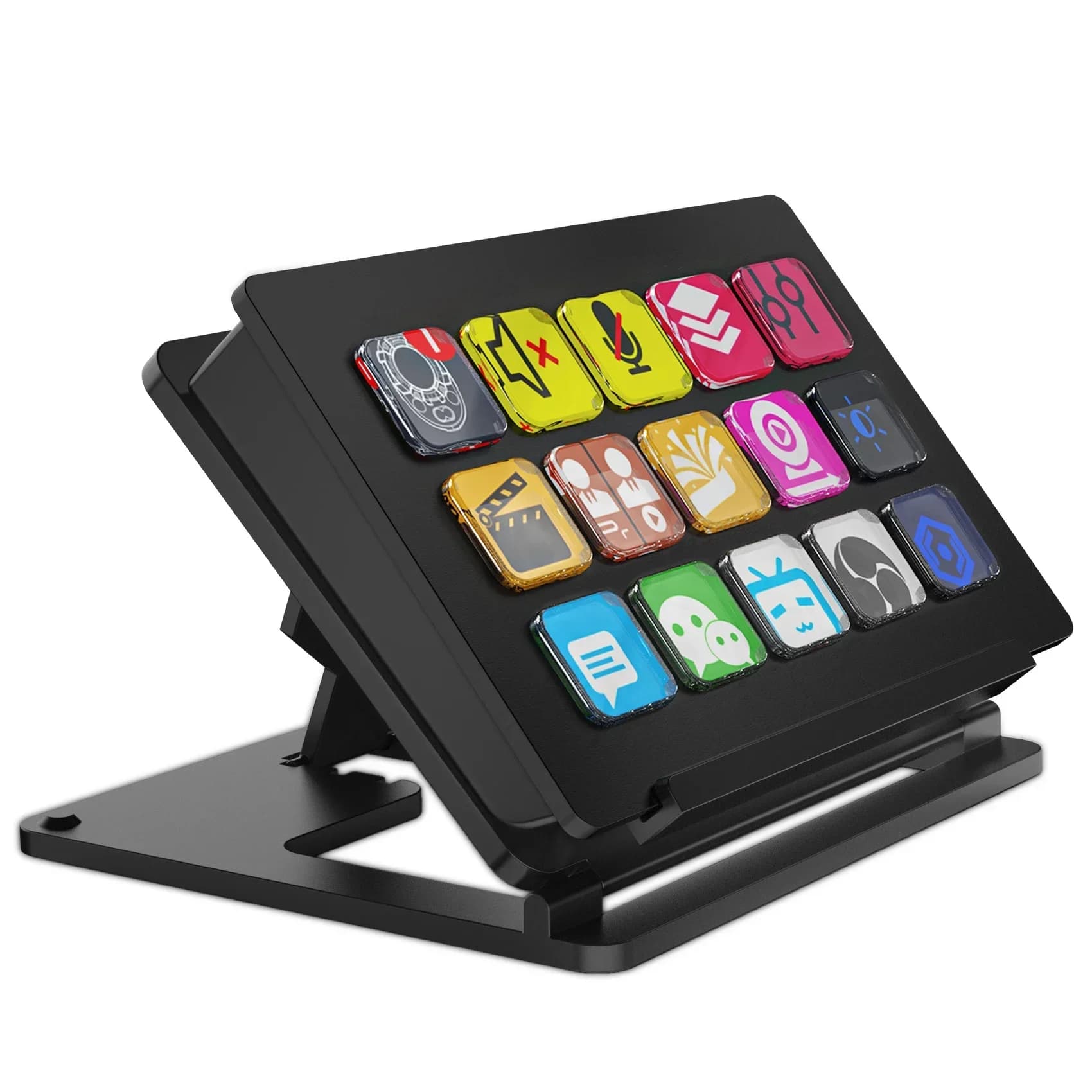 Studio Controller Trigger Actions Stream Deck in Apps and Software Like OBS Twitch YouTube and More Works with Macs and PC
