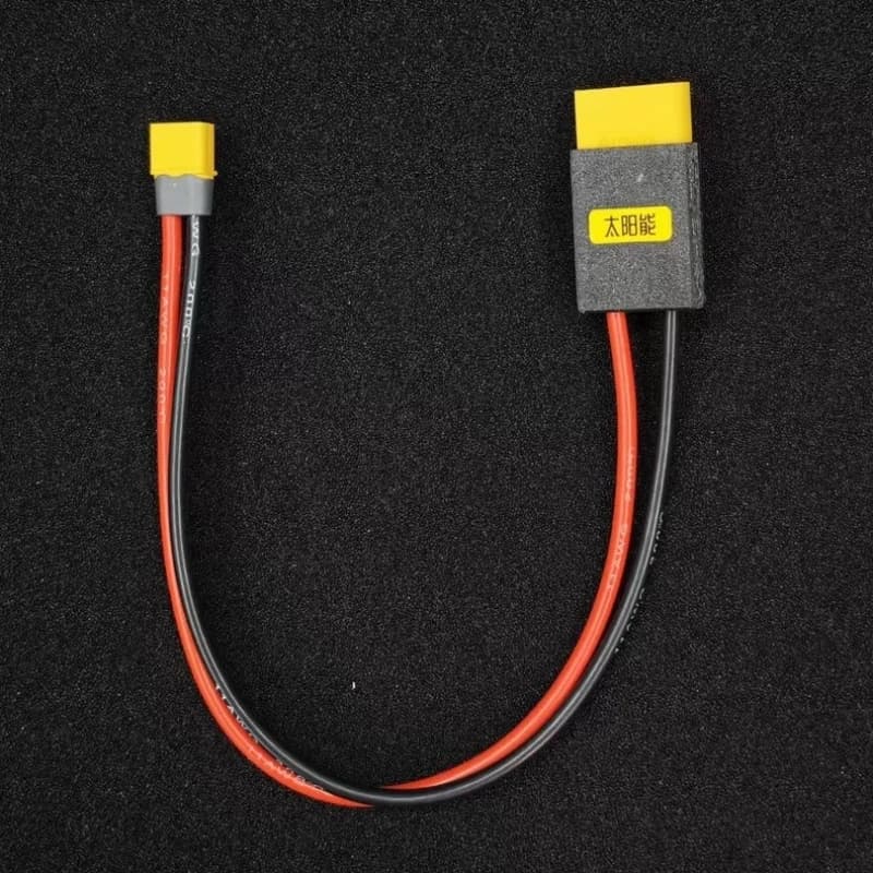 SDC Plug To XT60 Male Solar Panel Charging Cable 30V 400W for DJI POWER 1000 Mini Power Bank Battery Adapter Wire