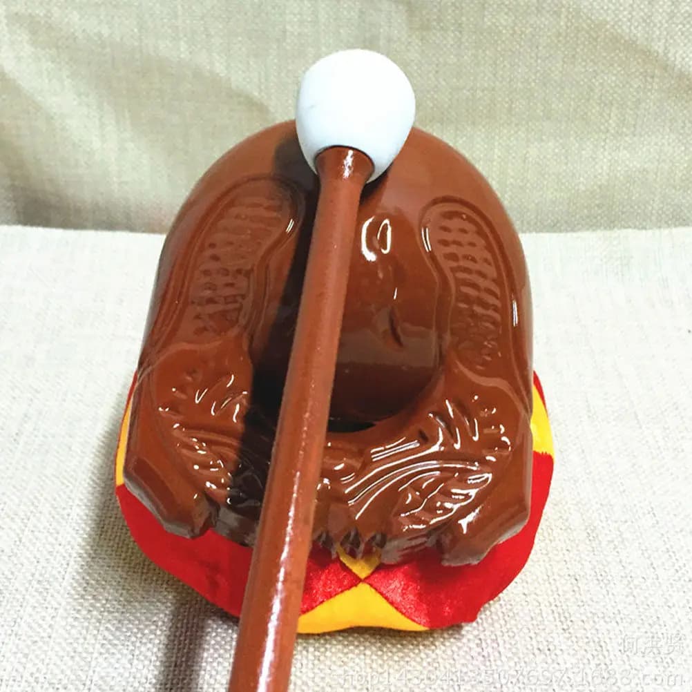Copper Singing Bowl Cushion Exquisite Cotton Pad Non-Moving Sound Bowl Cushion Tibetan Buddhist Meditation Mat