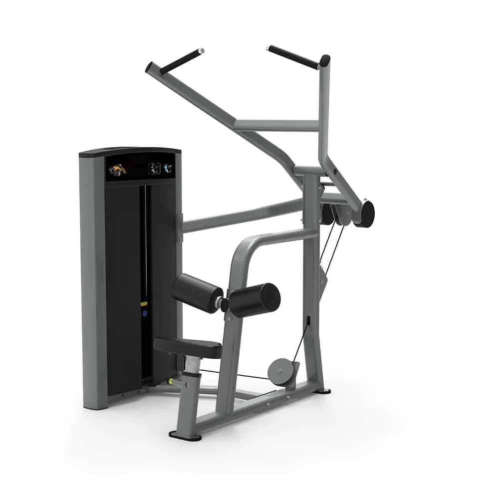 High-Traction Fitness Equipment, Seat Pulldown Machine with Commercial Gym Loading and Home Use
