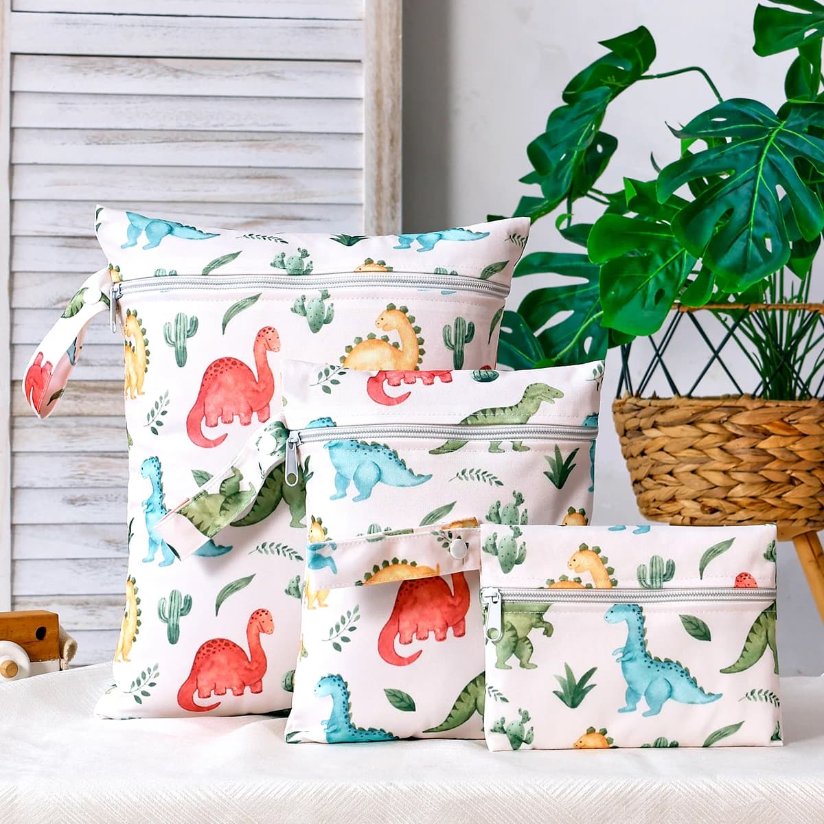 Kangobaby # La mia vita morbida # Nuovo set da 3 pezzi Borsa portaoggetti riutilizzabile lavabile per coperta per bambini Borsa da viaggio multifunzionale facile da trasportare