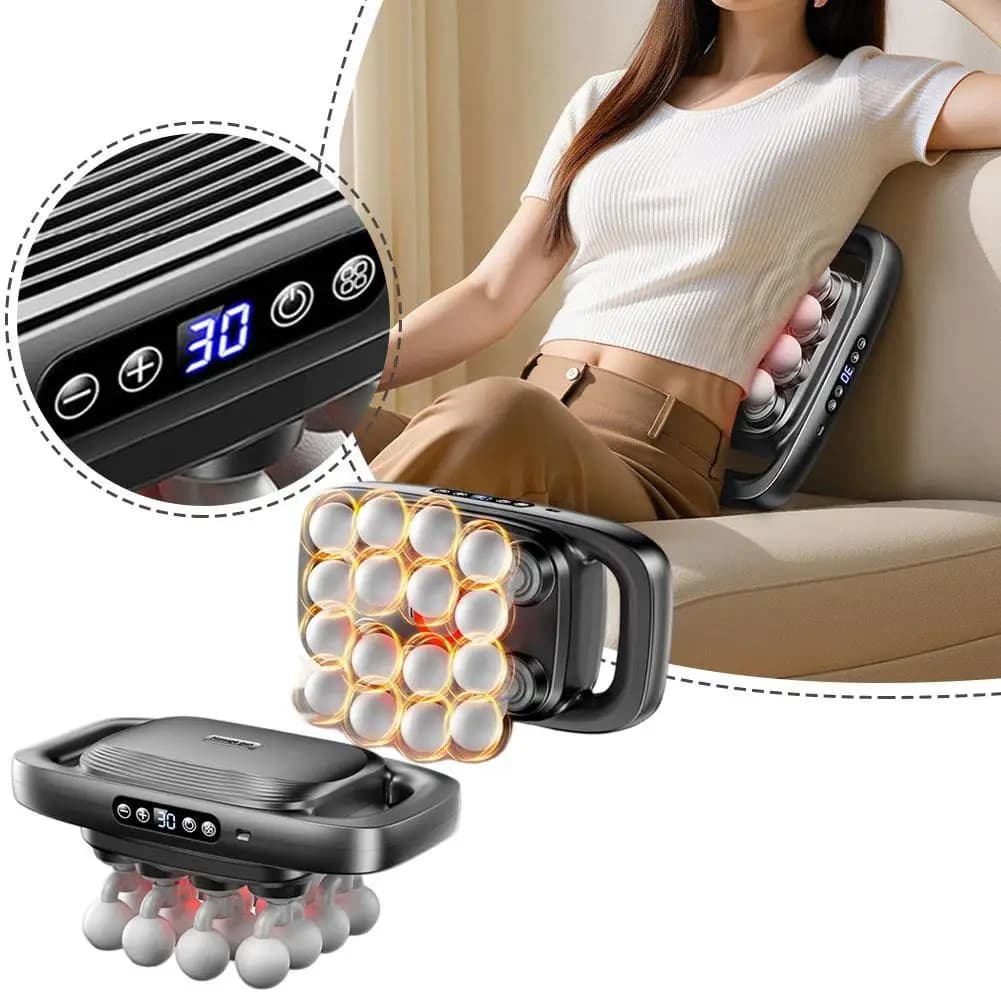 8/16/24 Head Fascia Gun High Frequency Vibration Massage Relieve Pain Relax Life Massage Deep Spalla Massage Tools