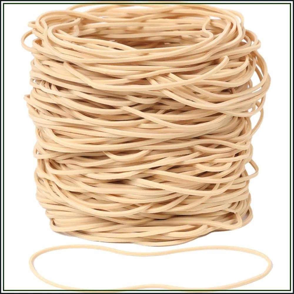 300Pcs 4.8inch Big Stretchy Elastic Rubber Bands for Balloon Arches, DIY Wedding Birthday, School Office Supplies, File Folders, Litter Box (4 4/5" x 1/16")