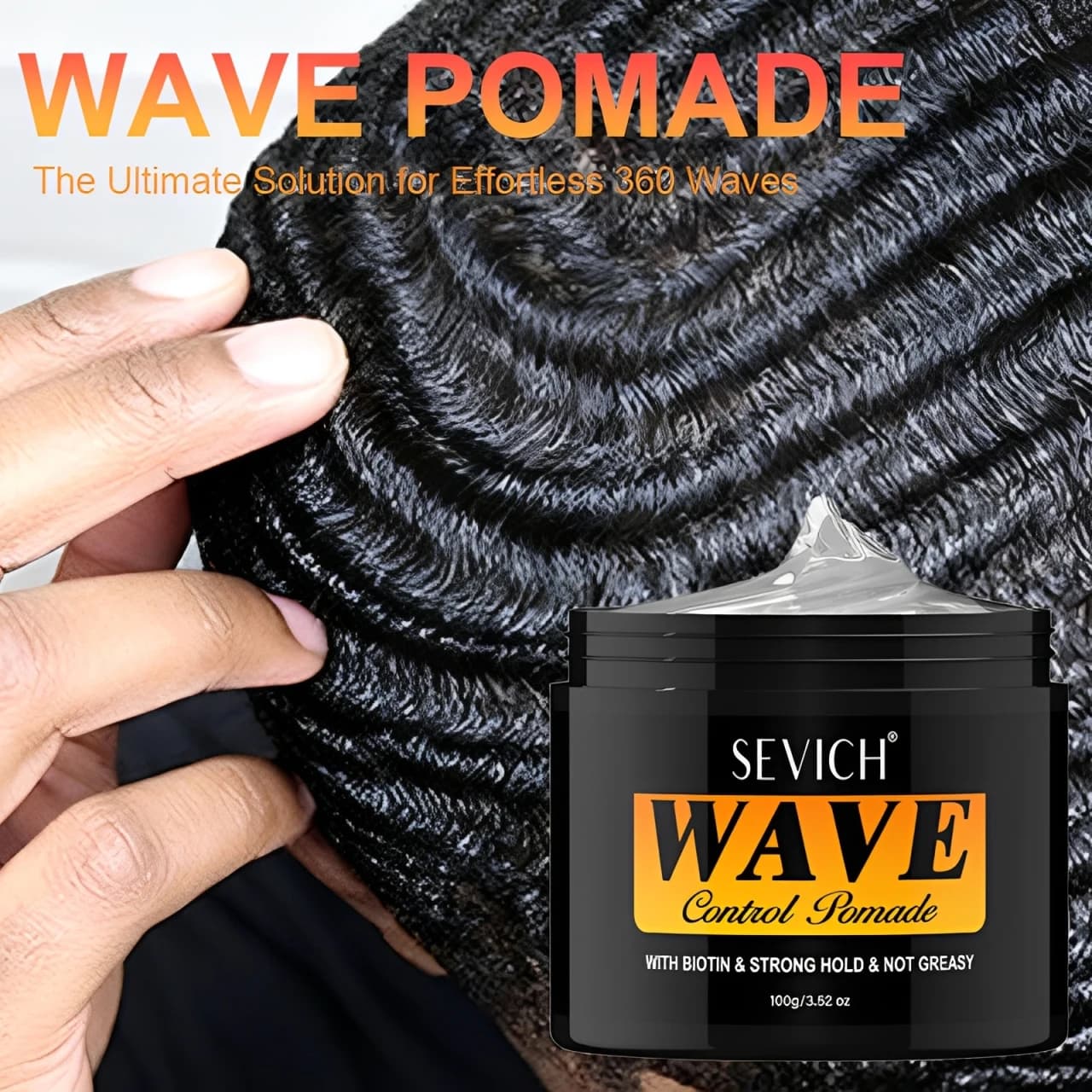 Pomata Modellante Effetto Naturale 2026 for Men's Ricci Hair, Modeling Cream 360 Style for Waves, Cera Nutriente Lucidante for Hair