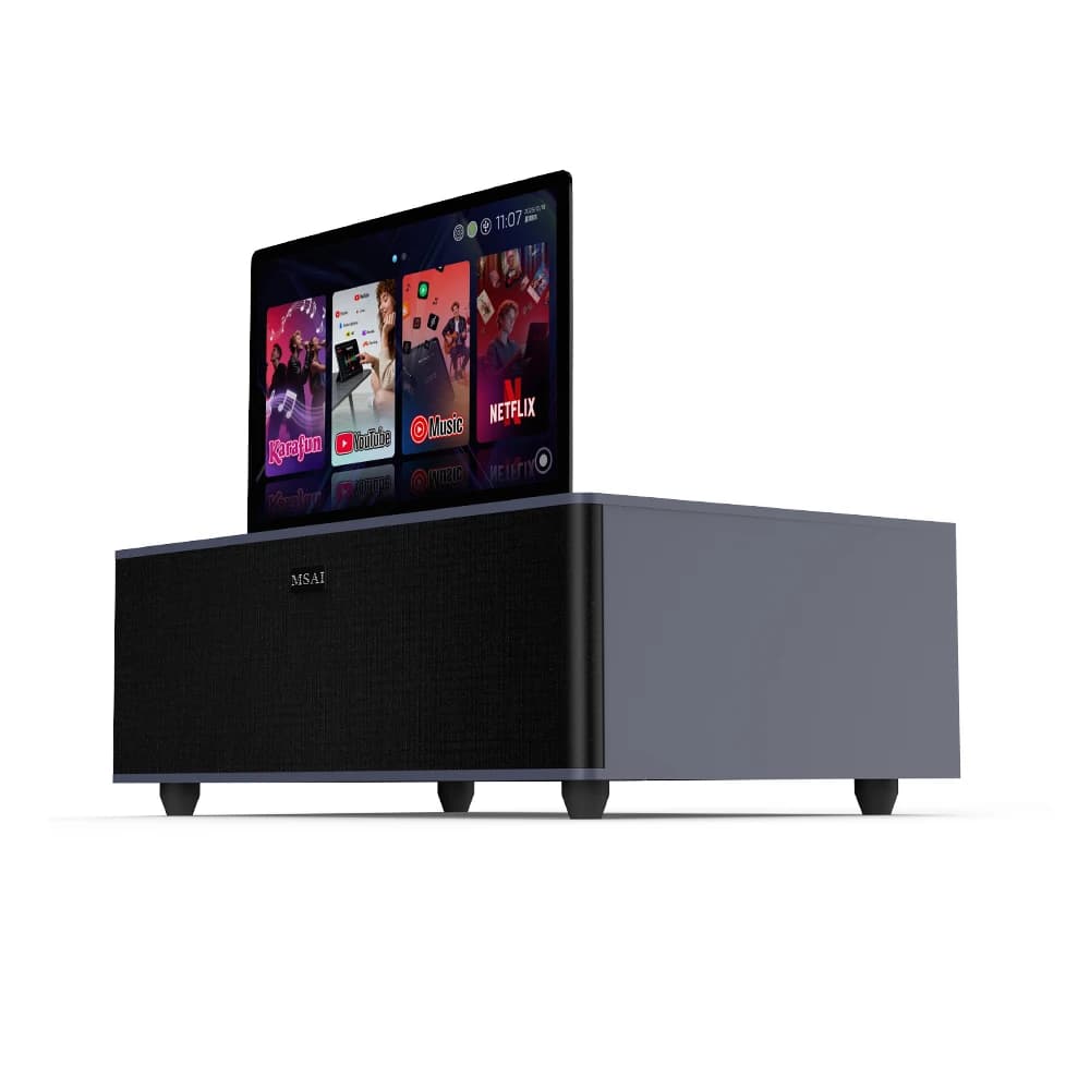 Karaoke Audio Set All-in-One Song Home KTV Portable Touch Screen Android Karaoke Machine for Speaker Screen High Fidelity