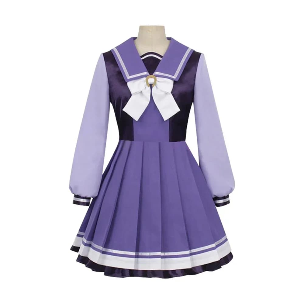 Costumi Cosplay unisex Anime Cos Mejiro McQueen, uniforme per Halloween e Natale