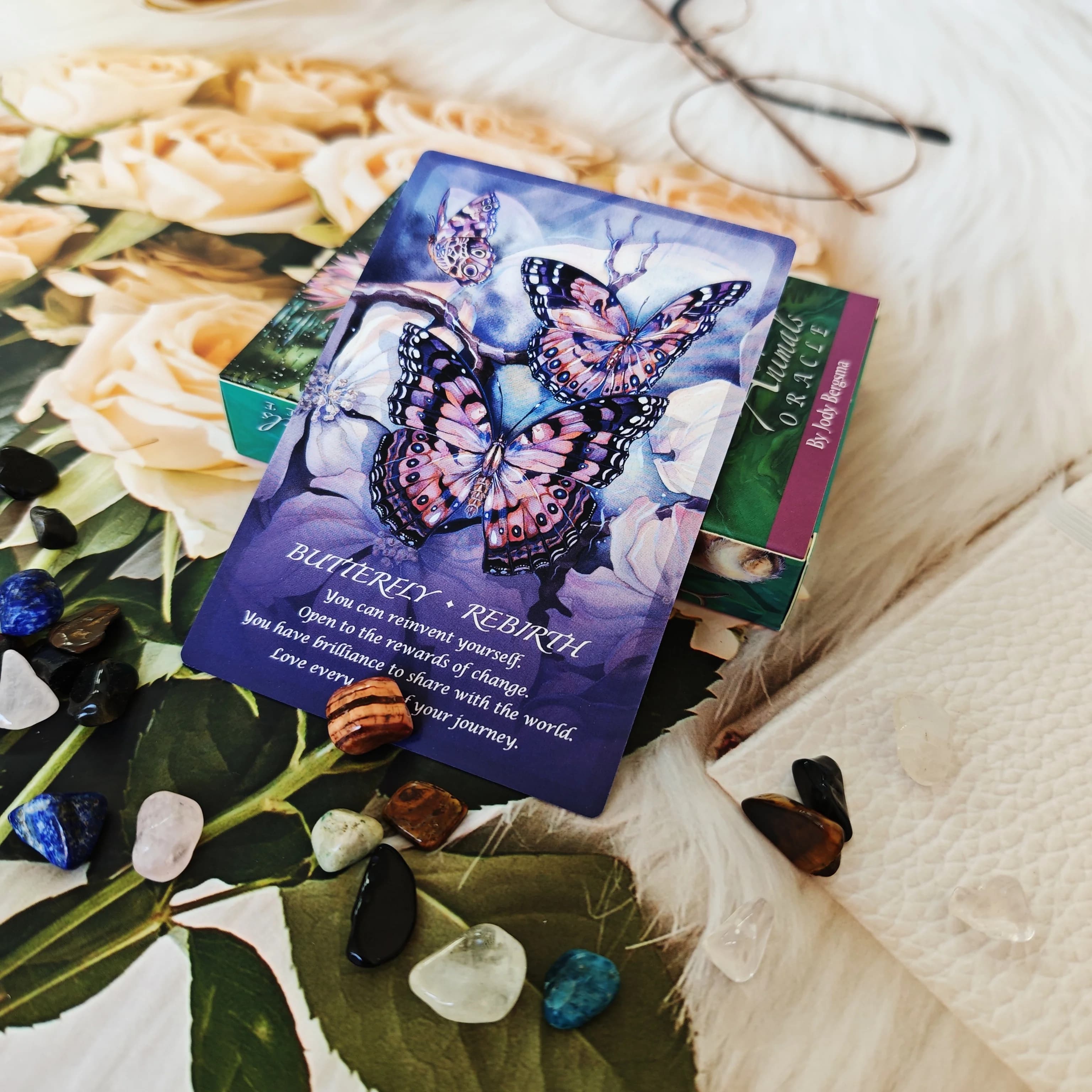 Spirit Of The Animals Carte Oracle Una mazzo di 52 carte dei tarocchi Divination Edition Mazzo Borad famiglia donne feste che giocano a giochi da tavolo