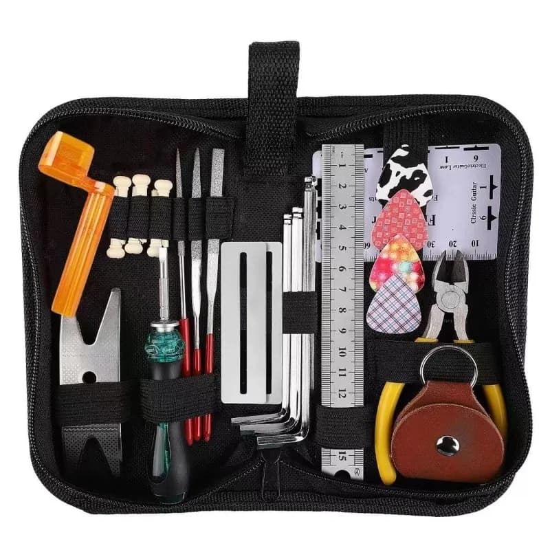 Set of guitar repair tools, practical, portable, durable, exquisite workmanship, guitar repair kit, musical instrument accessories