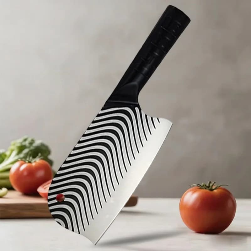 WXCOO Handmade Heavy Duty Chef Knife with Wooden Handle Forged Butcher Knife for Meat Processing in Kitchen Tool Meat Cleaver