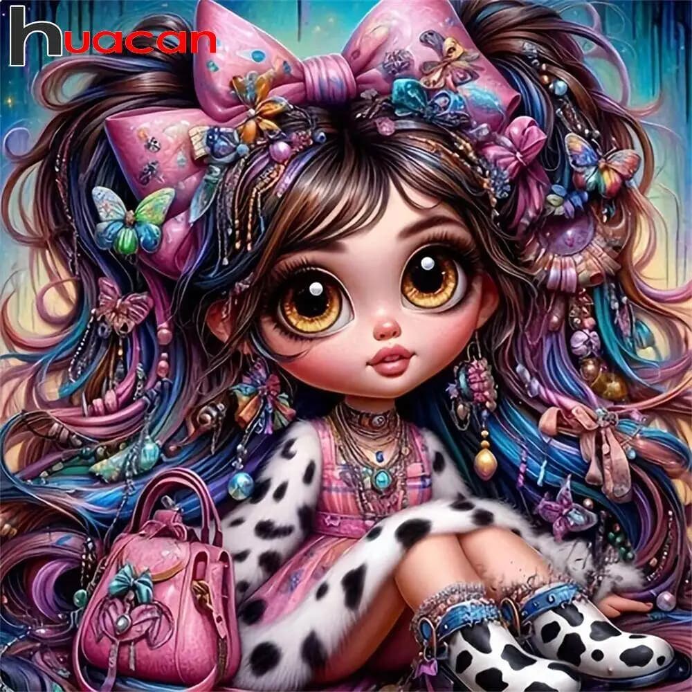 Huacan Pittura Diamante Animale Cane Nuovi Arrivi Diamante Mosaico Cartoon Mirroe Art Home Decor Fai Da Te Regalo Strass Immagini