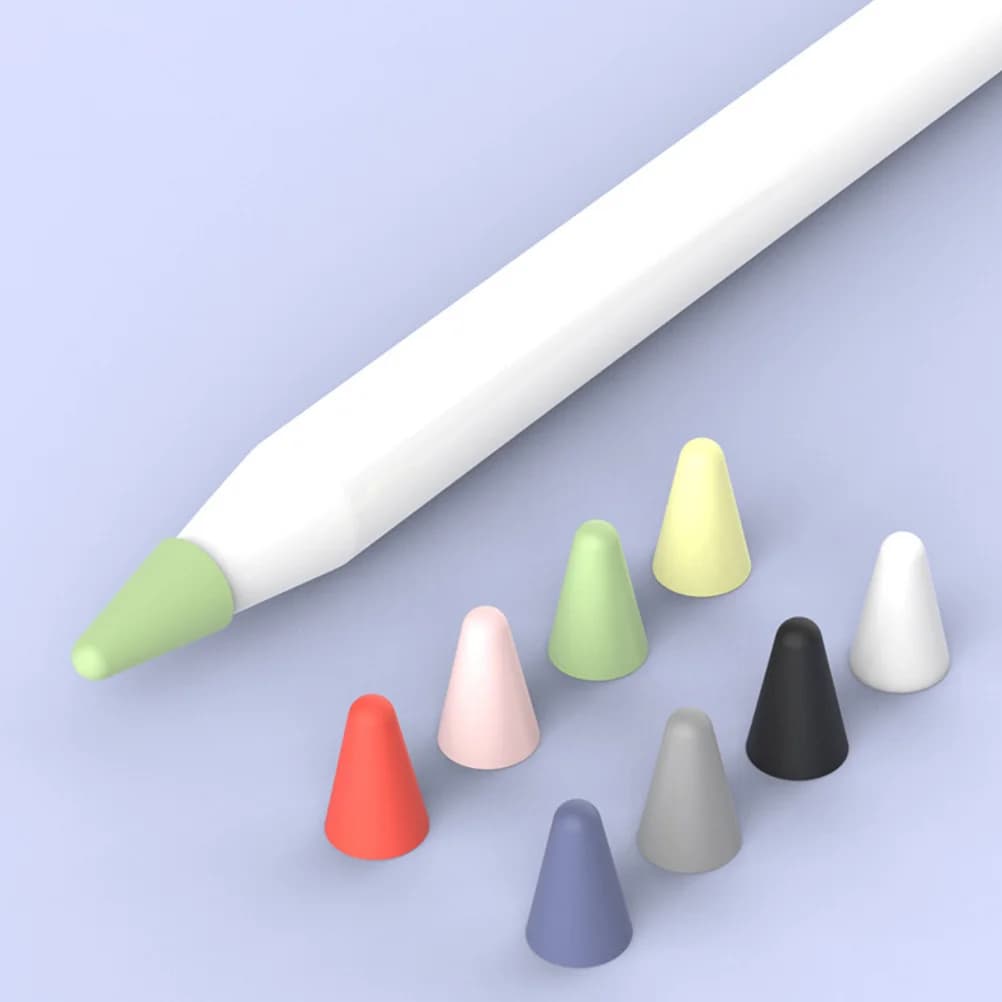 16 pezzi custodia protettiva per punta della penna stilo custodia per pennino in silicone protezione per punta della matita compatibile per Apple Pencil colore misto antiscivolo