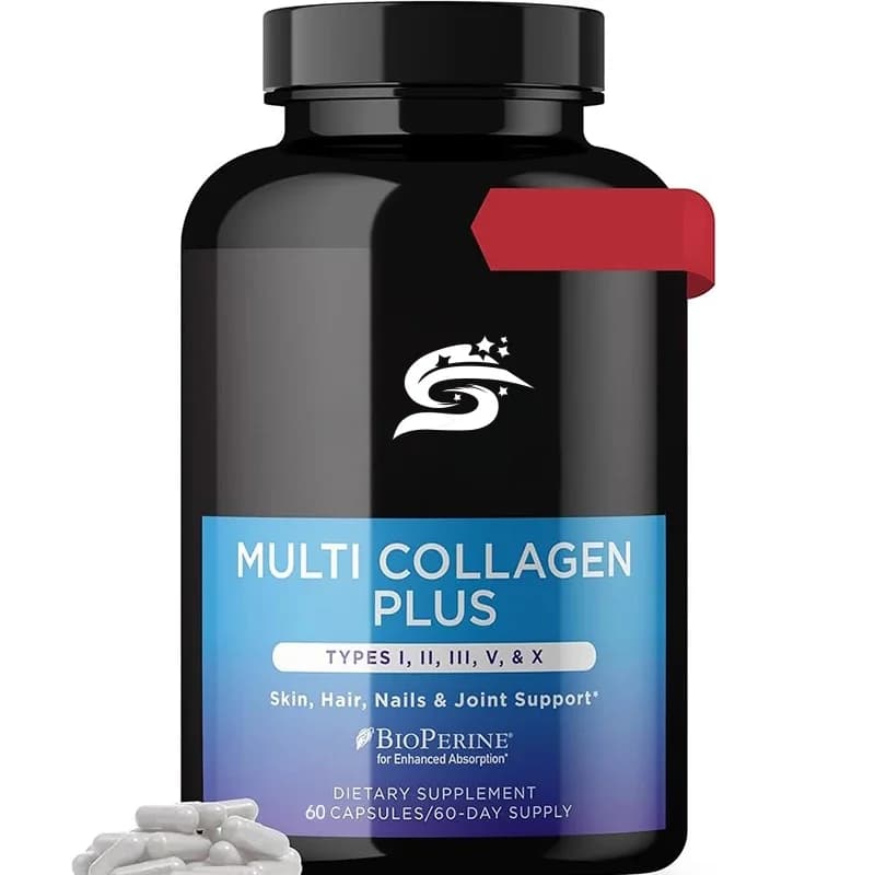 Multi-pillal collagen supplements that support hair, skin, nails and joints - Hydrolate collagen supplements for women