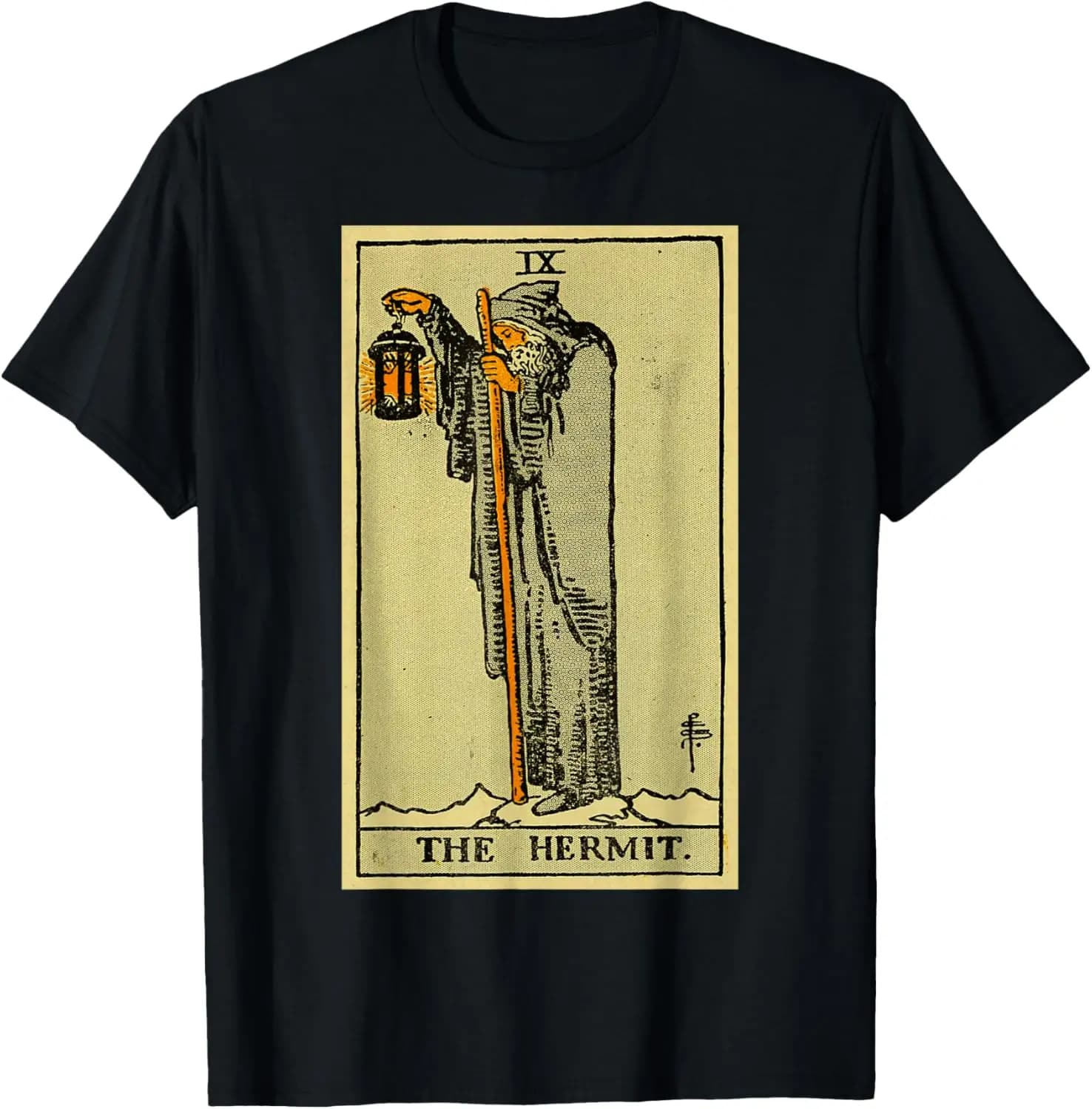 Black Vintage Unisex-Adults Classic Fit T-Shirt 100% Cotton Trendy Y2K Short-Sleeve Tee-Soft, Quick-Drying, Moisture-Wicking;