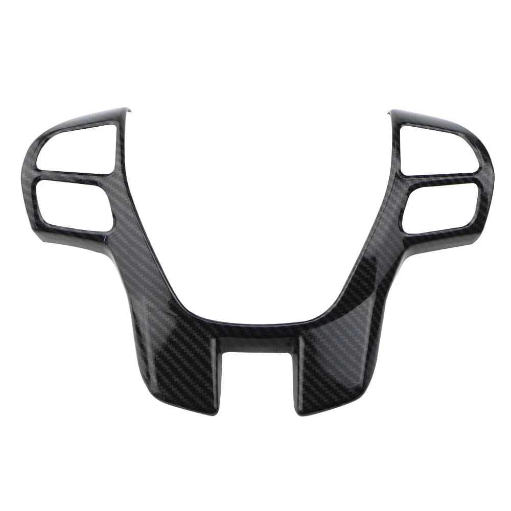 AB59-Cover Decorativo in Fibra di Carbonio per Volante, Adesivo Decorativo per Auto, Accessori per Ford Ranger Everest Endeavour 2015+