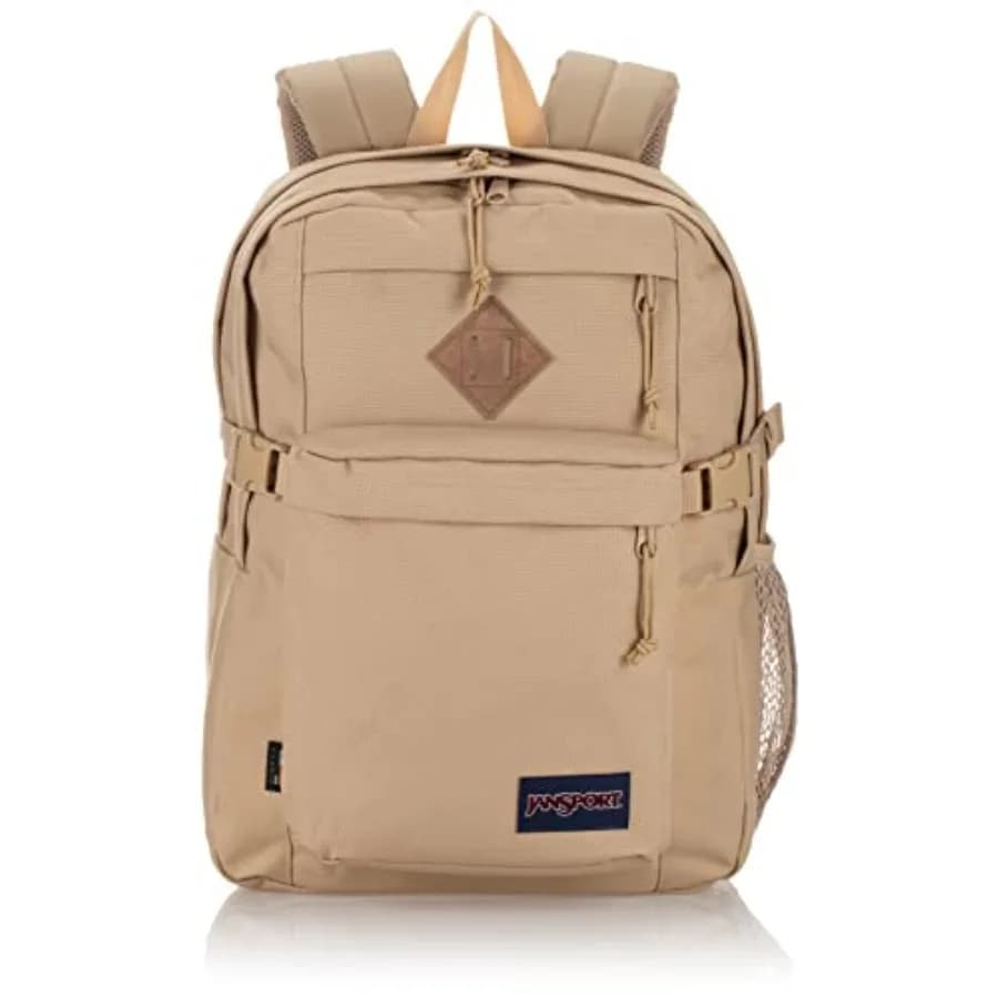 Zaino Main Campus FX - Borsa da viaggio o da lavoro con scomparto per laptop da 15 pollici e finiture in pelle