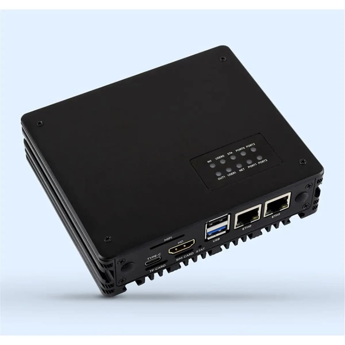 618 Mega Sale 2.5G Dual Ethernet Expansion Board for Raspberry Pi CM5 M.2 NVMe RS485 4G/5G & 4K HDMI-Compatible with Case