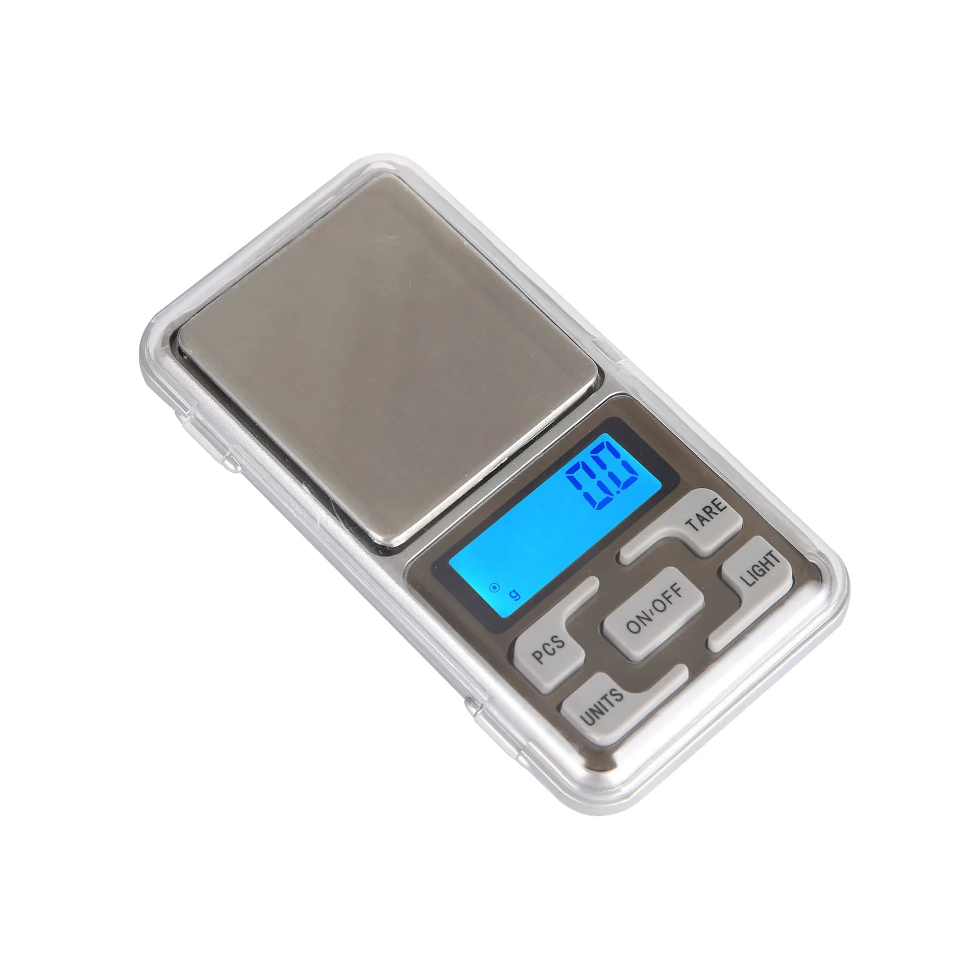 Bilancia Tascabile di Alta Precisione 500g, Bilancia Digitale Portatile per Gioielli, Dispositivo di Pesatura LCD Compatto e Preciso per Facile Trasporto