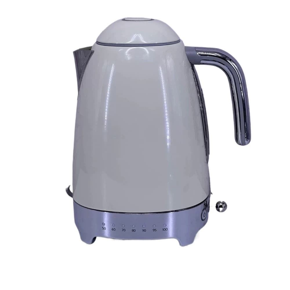 Retro Temperature Control Electric Kettle KLF04 Full‑Color 1.7L Household Water Boiler