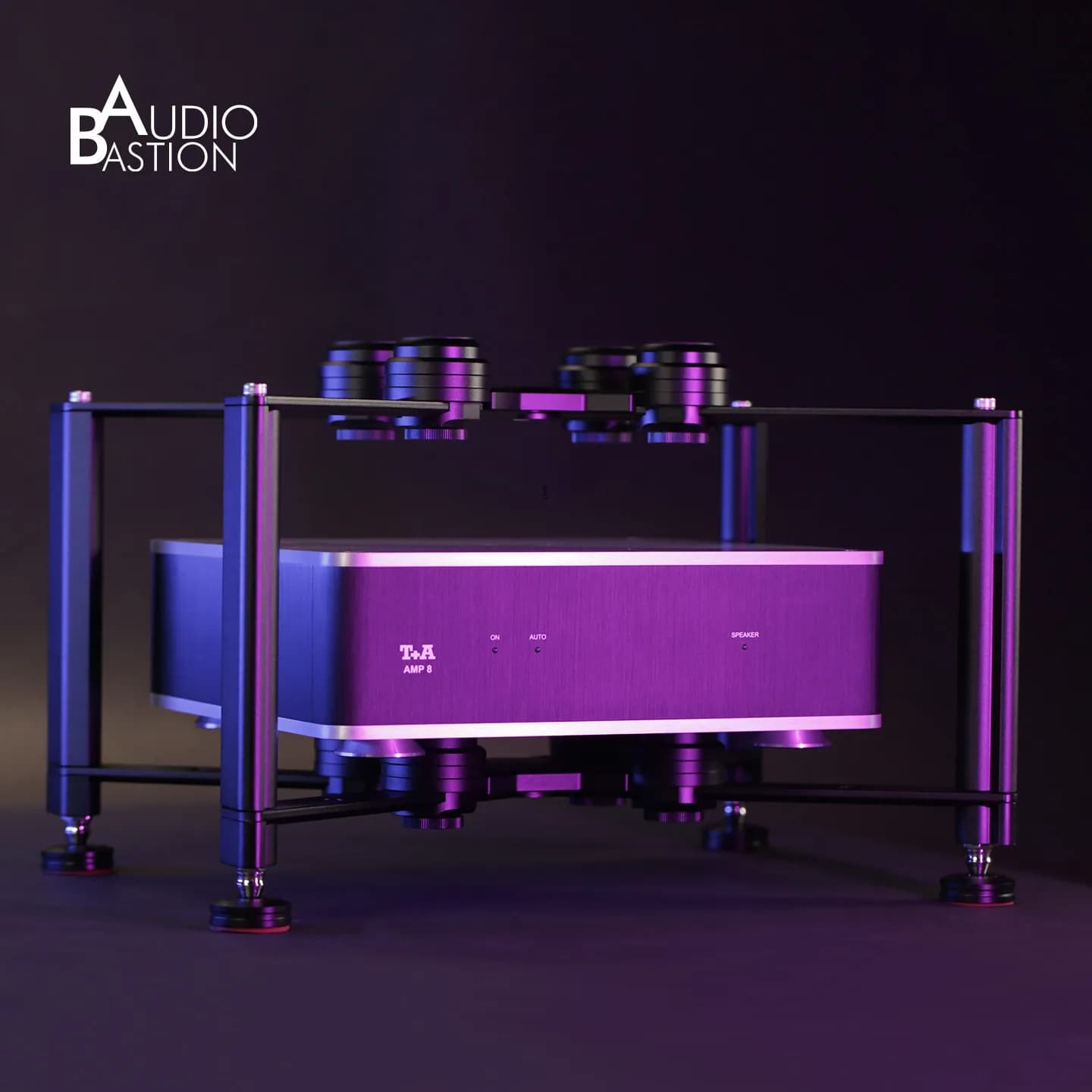 Audio rack desktop stand headphone amplifier decoding headphone stand power amplifier stand vibration isolation Edinburgh