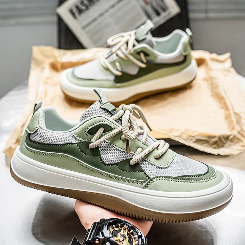 Outdoor Men Casual Sneakers Mesh Breathable Non-Slip Man Sport Shoes Comfortable Lightweight Mens Walking Running Shoes