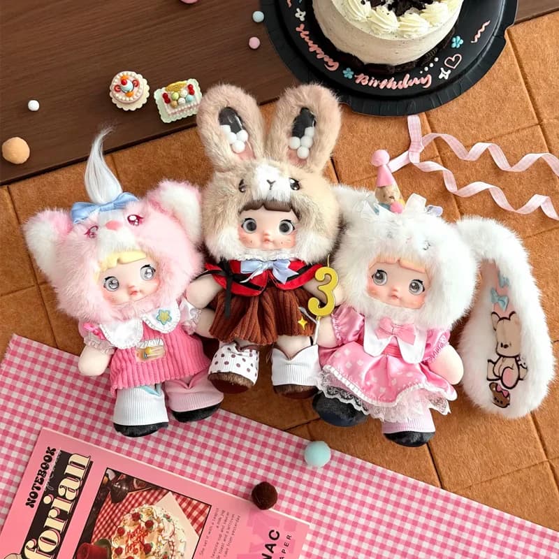 Stock Nommi Treasure Collector Series Vinyl Plush Blind Box Nommi Birthday Mystery Boxes Action Figure Surprise Bag Pendant Doll