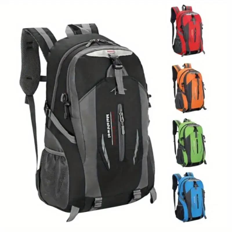 JSERYISGN 10.04gal Outdoor Backpack Backpack Travel Backpack Black Hiking Bag