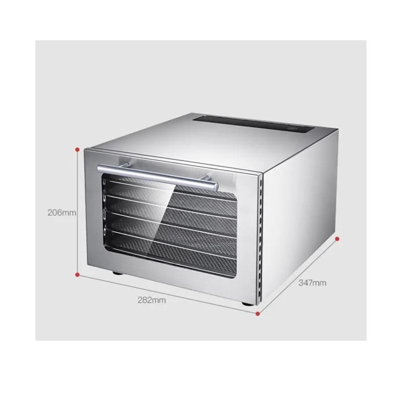 ‌220V Household Food Dehydrator Dried Fruit Machine, 5-Layer Capacity Stainless Steel Dryer For DIY Dried Fruit Pet Treats