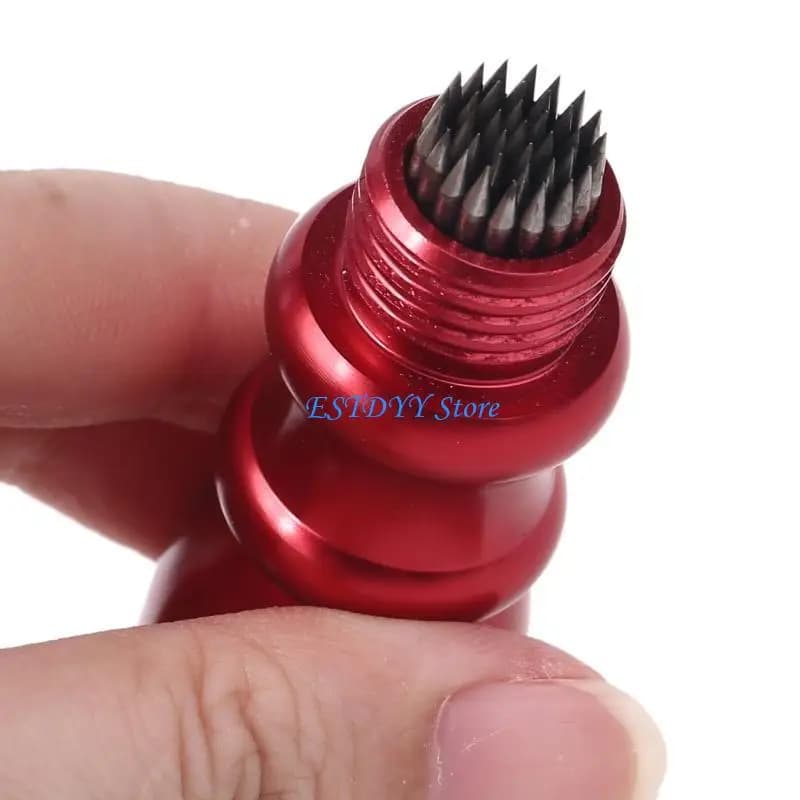 G6DE 3 in 1 Forma Tamburo Snooker Pool Cue Tip Strumento Shaper Scuffer Aeratore Biliardo Bastone Punzone Accessori