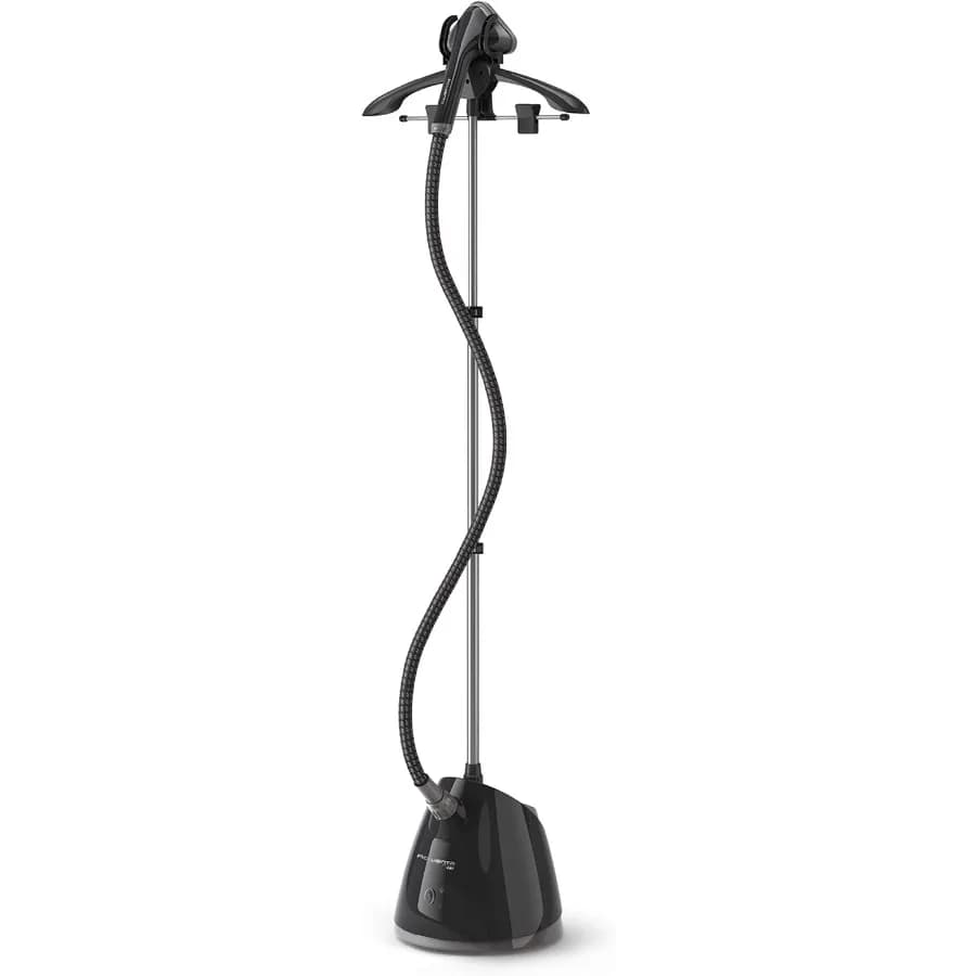 Vaporiera per vestiti a grandezza naturale Pro Style con 45 secondi di riscaldamento e serbatoio dell'acqua rimovibile da 50 once 1500 Watt include clip per appendere