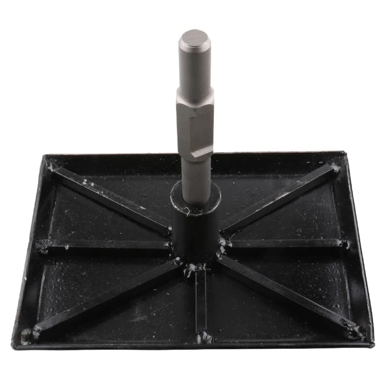 Electric Pickaxe Soil Plate Leveler Foundation Compactor Ground Impact Hammer Ground Smashing Plate Vibrating Plate Soil Wall
