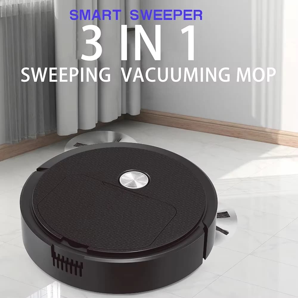 NUOVO 3 in 1 Smart Sweeping Robot Home Mini Spazzatrice Spazzare e Aspirare Aspirapolvere Senza Fili Spazzare Robot Per Uso Domestico