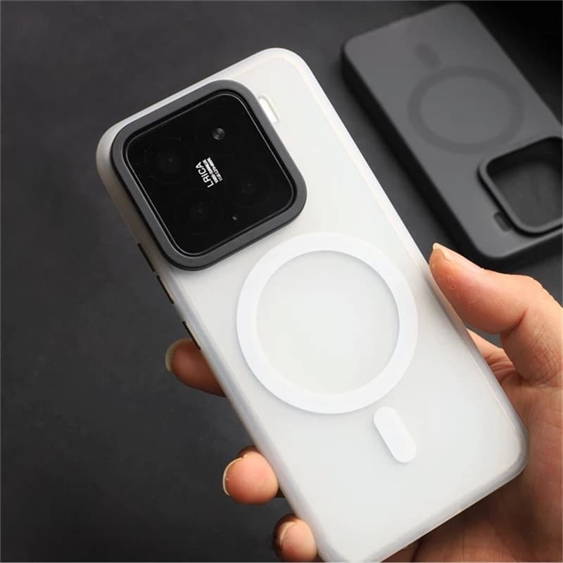 Magnetic Case For Xiaomi 15 14 Pro 17 Mi 17 5G For MagSafe Matte Transparent Phone Back Cover Hard Shell Shockproof Bumper