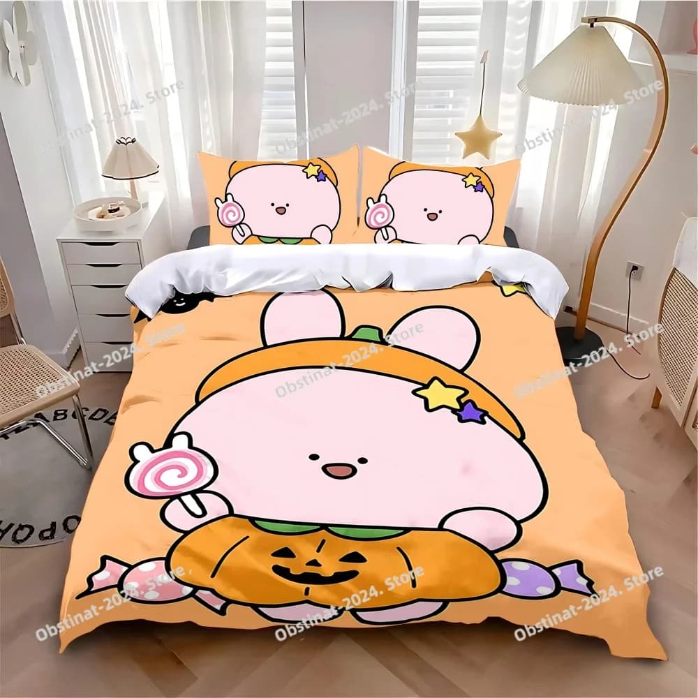 Copripiumino Federa Set biancheria da letto Hot A-AsamimiS C-Chaans Adulto Ragazzo Ragazza Decorazione camera da letto Bambini Singolo Doppio Grande Formato